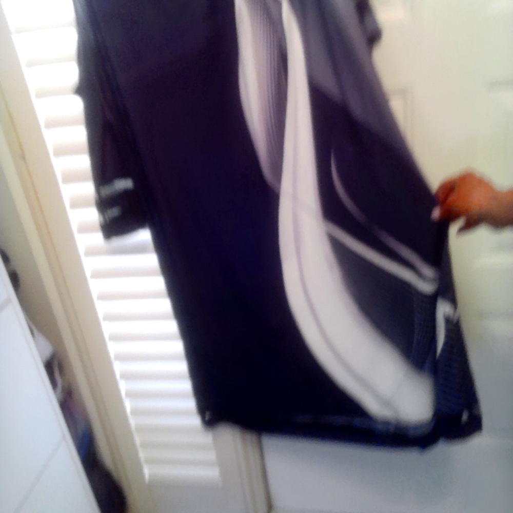 Chic Black and Grey and White Dress - Picture 3 of 4